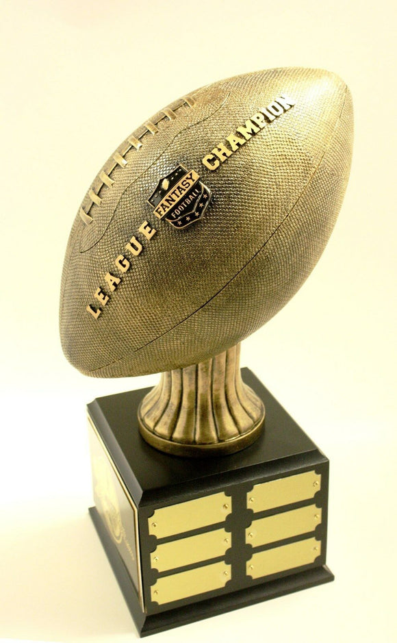 FANTASY FOOTBALL TROPHY 18 YEAR PERPETUAL- FREE ENGRAVING!!!