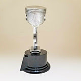 SMALL 9.5" PISTON TROPHY ON BASE!  FREE ENGRAVING!  SHIPS IN 1 BUSINESS DAY!!