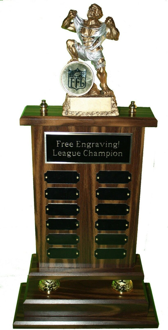 FANTASY FOOTBALL TROPHY HUGE 12 YEAR 24