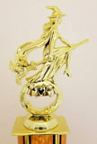 HALLOWEEN WICKED WITCH 13"  SMALL TROPHY