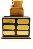 FANTASY FOOTBALL TROPHY 12" 12 YEAR ARMCHAIR  QB FREE ENGRAVING