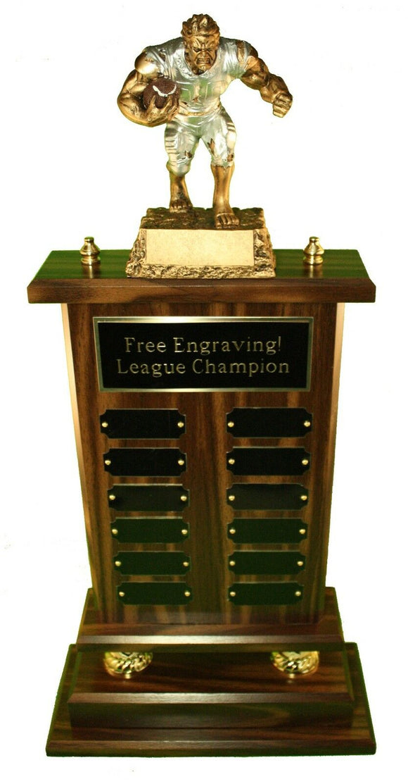 FANTASY FOOTBALL TROPHY HUGE 12 YEAR 24