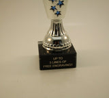 SMALL TROPHY CUP!  FREE ENGRAVING!  SHIPS IN 1 BUSINESS DAY!!