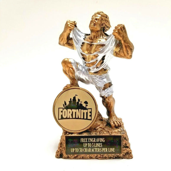FORTNITE VICTORY MONSTER TROPHY- FREE ENGRAVING