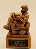 FANTASY FOOTBALL TROPHY 6" ARMCHAIR QB-  FREE ENGRAVING!