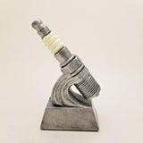 SPARK PLUG 8" RESIN!  FREE ENGRAVING!  SHIPS IN 1 BUSINESS DAY!!