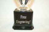 FANTASY FOOTBALL TROPHY SILVER CUP - FREE ENGRAVING