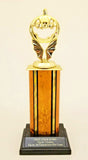 HALLOWEEN PUMPKIN JACK O LANTERN 11.5"  TROPHY - FREE ENGRAVING!!!