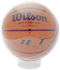11" Clear All Star Basketball Holder
