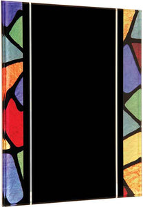 9" x 12" Stained Glass Acrylic Plaque with Hanger