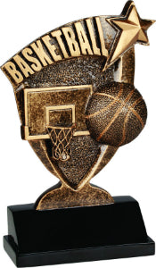 6" Basketball Broadcast Resin