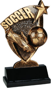 6" Soccer Broadcast Resin