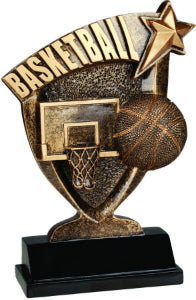 7" Basketball Broadcast Resin