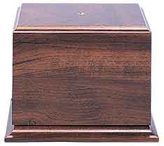 4 1/2" x 3 1/2" Cherry Finish Cup Base