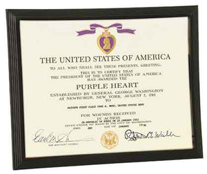 8 1/2" x 11" Black Step Edge Certificate Frame