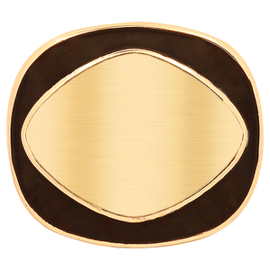 Gold Champion Ring Sublimatable Insert Holder Top without Bling