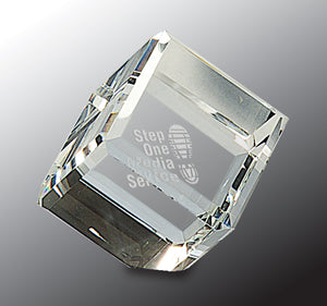 2" x 2" Crystal Cube