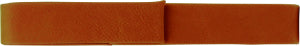 6 1/2" x 1" Rawhide Laserable Leatherette Single Pen Case