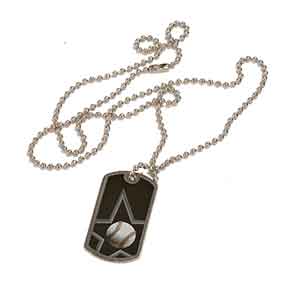 32" Silver Metal Neck Chain