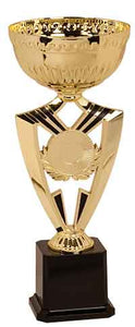 13 1/2" Gold Ribbon 2" Insert Holder Easy Cup Kit