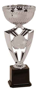 13 1/2" Silver Ribbon 2" Insert Holder Easy Cup Kit