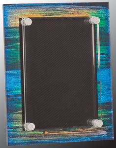 8" x 10" Painted Stand-Off Acrylic Plaque