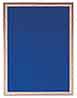 4" x 6" Royal Blue/Gold Brass Plated Steel Florentine Plaque Plate