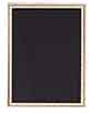 6" x 8" Black/Gold Brass Plated Steel Florentine Plaque Plate