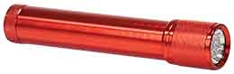 7 3/4" Red 7-LED Laserable Flashlight