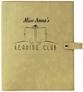 8 3/4" x 11" Light Brown Leatherette Book/Bible Cover with Snap Closure