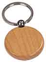 1 1/2" Maple Round Keychain