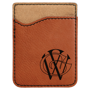 Rawhide Laserable Leatherette Phone Wallet