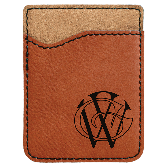 Rawhide Laserable Leatherette Phone Wallet