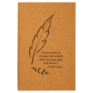 5 1/4" x 8 1/4" Cork Journal