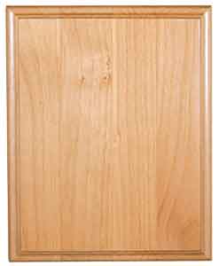 5" x 7" Genuine Red Alder Plaque