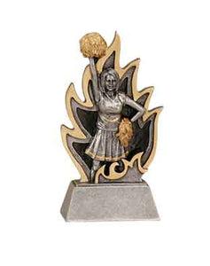 5 1/2" Cheer Ignite Resin
