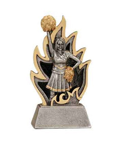 6 1/2" Cheer Ignite Resin