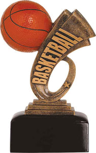 6" Basketball Headline Resin