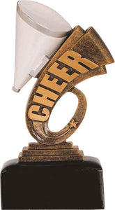 6" Cheer Headline Resin