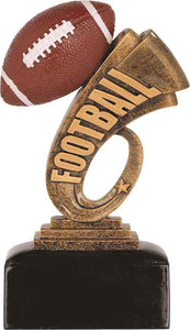 6" Football Headline Resin