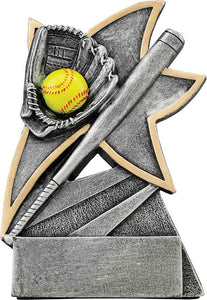 5 1/2" Softball Jazz Star Resin