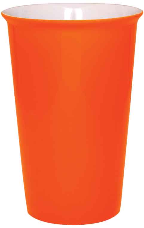 14 oz. Orange Latte LazerMug