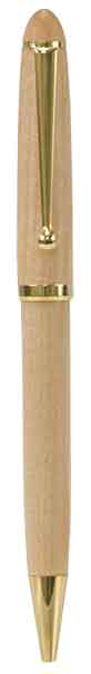 Wide Maple Ballpoint Pen