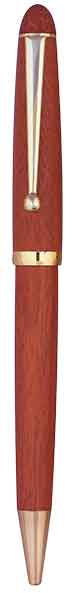 Wide Rosewood Ballpoint Pen