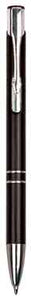 Black with Silver Trim Laserable Pen