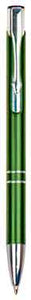 Green with Silver Trim Laserable Pen