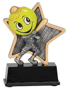 5" Softball Little Pal Resin