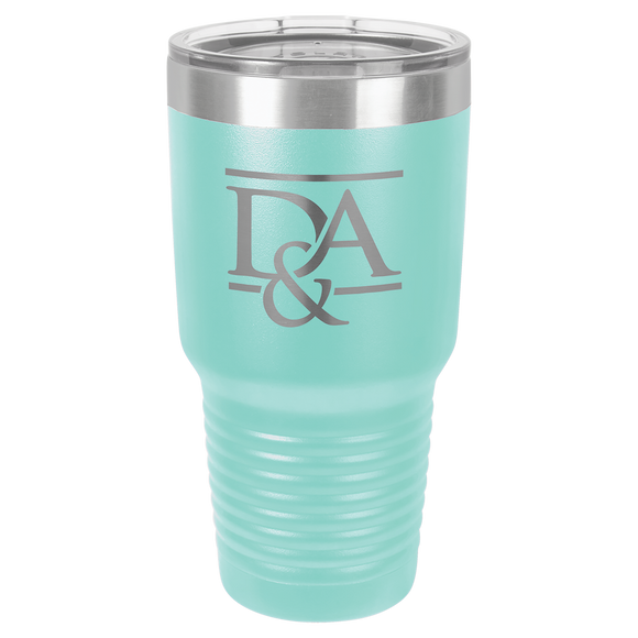 Polar Camel 30 oz. Teal Ringneck Vacuum Insulated Tumbler w/Clear Lid