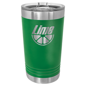 Green 16 oz. Polar Camel Pint with Slider Lid