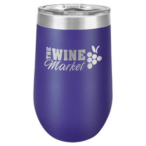 Polar Camel 16 oz. Purple Vacuum Insulated Stemless Tumbler w/Lid